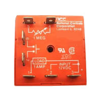 NCC REPEAT CYCLE CUBE TIMER*, SOLID STATE N.O., 1A, 24 VAC, 0.5 TO 10 SEC