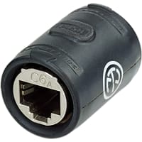 Neutrik Adapter etherCON CAT6A cable to cable IP65 rated sealing