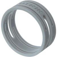 Neutrik Colored ring for XX series cable ends- Grey