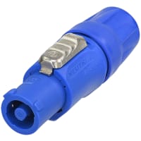 Neutrik Twist-Locking Socket, 20 A/250 VAC, 14 AWG, Screw, PowerCON 20A Series