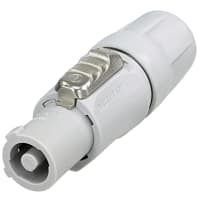 Neutrik Twist-Locking Socket, 20 A/250 VAC, 14 AWG, Screw, PowerCON 20A Series