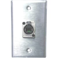 Neutrik single wallplate containing NE8FDV-Y110