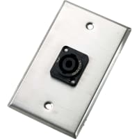 Neutrik Wallplate - single - NL2MP