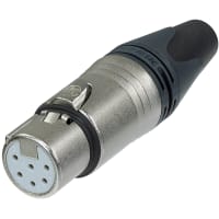 Neutrik Cable end XX Series - female 6 pin Switchcr.