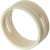 Neutrik Colored ring for XX series cable ends- White