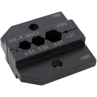 Neutrik Die; for HX-R-BNC Crimp Tool; Hex Crimp Sizes:A (4.53mm); B (5.00mm); C (6.47mm)