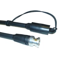 Neutrik BNC cable connector cover, including cable attachment loop