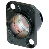 Neutrik Receptacle Housing, Nickel, miniCON Series