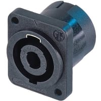 Neutrik Receptacle speakON 4 pole - PCBV - switching