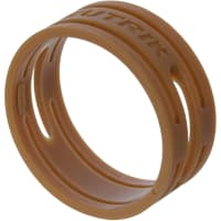 Neutrik Colored ring for XX series cable ends- Brown