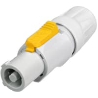 Neutrik Cable Connector End, Power Out, Grey, POS Packaging, PowerCON 20A Series