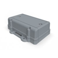 New Age Enclosures Inudstrial Utility with battery compartment and pole/wall mount base, Gray