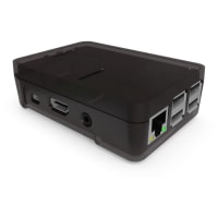 New Age Enclosures Raspberry Pi3 Enclosure, Gray, Polycarbonate, Cover Included, 3.822"L x 2.642"W