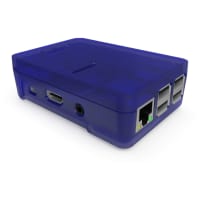 New Age Enclosures Raspberry Pi3 Enclosure, Blue, Polycarbonate, Cover Included, 3.822"L x 2.642"W