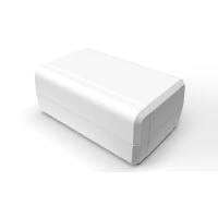 New Age Enclosures Mini AAA Battery Box, White