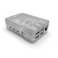 New Age Enclosures Raspberry Pi 4 Enclosure Transparent Polycarbonate