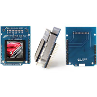 Newhaven Display International 1.5" Serial Color OLED Arduino Shield 128 x 128 Pixels 3.3-5V