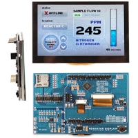 Newhaven Display International TFT LCD Display, 4.3in, 480x272, Arduino Shield, TFT Displays Series