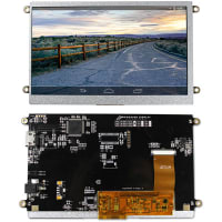 Newhaven Display International TFT Display, Module, HDMI Interface, 7inch Screen, 800x480 Pixels, No Touch