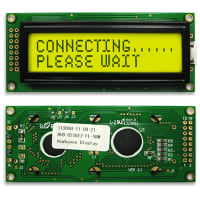 Newhaven Display International Character Display Modules LCD NHD 2x16 STN Yel Grn Transflective 8-Bit Parallel