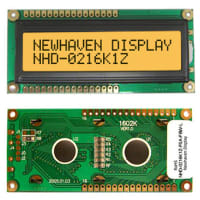 Newhaven Display International Character Display Modules LCD NHD 2x16 FSTN (+) Transflective 8-Bit Parallel