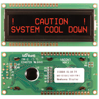 Newhaven Display International Character Display Modules LCD NHD 2x16 FSTN (-) Transmissive 8-Bit Parallel