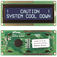 Newhaven Display International Character Display Modules LCD NHD 2x16 FSTN (-) Transmissive 8-Bit Parallel