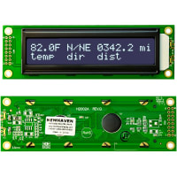 Newhaven Display International Character Display Modules LCD NHD 2x20 FSTN (-) Transmissive 8-Bit Parallel