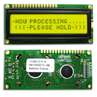 Newhaven Display International Character Display Modules LCD NHD 2x20 STN Yel Grn Transflective 8-Bit Parallel