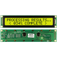 Newhaven Display International Character Display Modules LCD NHD 2x20 STN Yel Grn Transflective 8-Bit Parallel