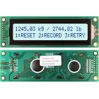 Newhaven Display International Character Display Modules LCD NHD 2x24 STN Gray Transflective 8-Bit Parallel