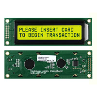 Newhaven Display International Character Display Modules LCD Serial 20x2 STN Gray Transflective I2C RS232 SPI