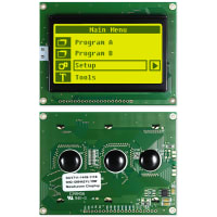 Newhaven Display International LCD Graphic Display;128x64 Pixels;93x70;STN- Y/G;Transflective;8-Bit Parallel