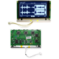 Newhaven Display International LCD Graphic Display;240x128 Pix;170x103.5;FSTN (-);Transmissive;8-Bit Parallel