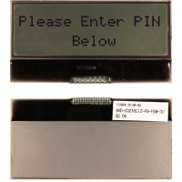 Newhaven Display International Character Display Modules LCD COG NHD Series 2x16 FSTN (+) Transflective I2C