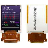 Newhaven Display International LCD TFT, 128x160, Transmissive, 8-Bit Parallel, TFT Displays Series