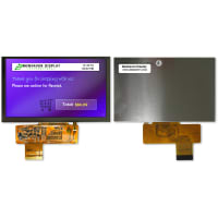 Newhaven Display International LCD TFT Display, 800x480, Transmissive, 24-Bit RGB, TFT Displays Series