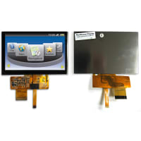 Newhaven Display International LCD TFT Capacitive, 800x480, Transmissive, 24-Bit RG, TFT Display Series