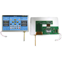 Newhaven Display International LCD TFT 7in, Resisitve, 800x480, Trans, 8-Bit MCU Interface, TFT Displays Series