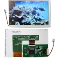 Newhaven Display International LCD TFT, 800x480, Transmissive, 8-Bit MCU Interface, TFT Displays Series