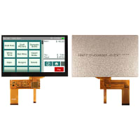 Newhaven Display International LCD TFT, Capacative, 800x480, Transmissive, RGB, TFT Displays Series