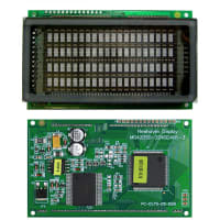 Newhaven Display International VFD Character Module;4x20 character;100x60x20.6;5x8 Dot Matrix;Serial