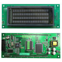 Newhaven Display International VFD Character Module;4x20 character;150x64x26.5;5x8 Dot Matrix;Parallel