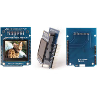 Newhaven Display International 1.69" Serial Color OLED Arduino Shield 160 x 128 Pixels 3.3-5V