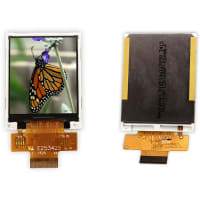 Newhaven Display International TFT Display, LCD, Color, 1.8inch Screen, 128x160 Pixels, Sunlight Readable