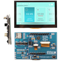 Newhaven Display International TFT LCD Display, 4.3in, 480x272, Arduino Shield, TFT Displays Series