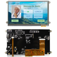 Newhaven Display International TFT Display, Module, HDMI Interface, 7inch Screen, 800x480 Pixels, Resistive