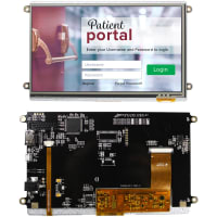 Newhaven Display International TFT Display, Module, HDMI Interface, 7 In, Sunlight Readable, 800x480 Pixel, Resistive