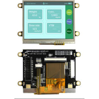 Newhaven Display International HDMI TFT Module, 3.5in, Sunlight Readable, Standard, Touch, EVE2 Series