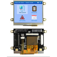 Newhaven Display International HDMI TFT Module, 3.5in, Sunlight Readable, Premium, Touch, EVE2 Series